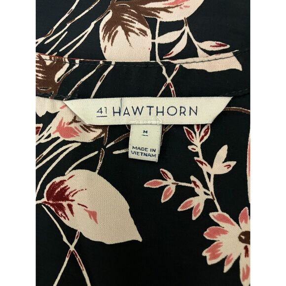 41 Hawthorn cropped sleeve floral shirt dress - Picture 3 of 10